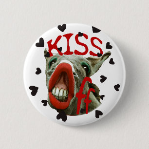 BADGE ROND 5 CM ANTI-VALENTINE