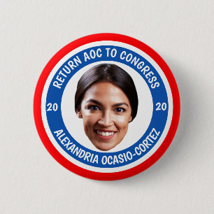 Badge Rond 5 Cm AOC de retour au congrès en 2020