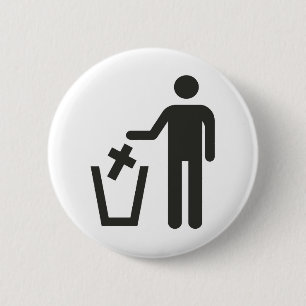 Badge Rond 5 Cm Apostasie