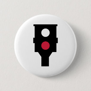 Badge Rond 5 Cm Appareil-photo de vitesse