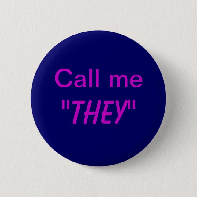 Badge Rond 5 Cm Appelez-moi un profil personnalisé (Devant)