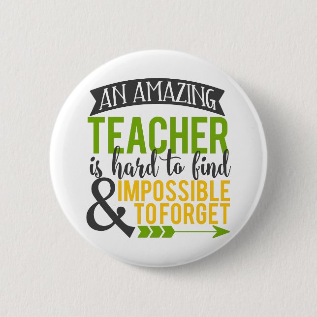 Badge Rond 5 Cm Appréciation extraordinaire de professeur (Devant)