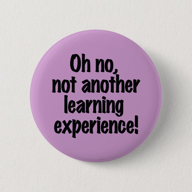 Badge Rond 5 Cm Apprentissage (Devant)