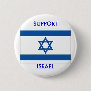 Badge Rond 5 Cm APPUI ISRAËL - bouton