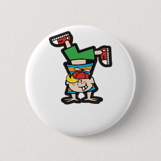Badge Rond 5 Cm Appui renversé