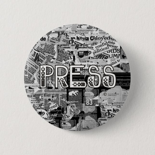 Badge Rond 5 Cm Appuyer (Devant)