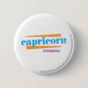 Badge Rond 5 Cm Aqua de Capricorne