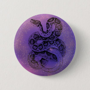 Badge Rond 5 Cm Aquarelle