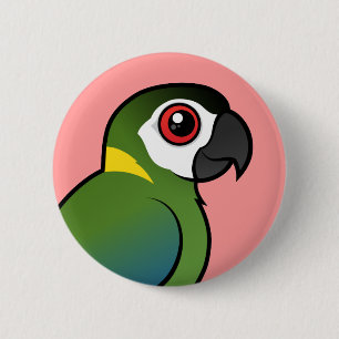 Badge Rond 5 Cm ara D'or-colleté