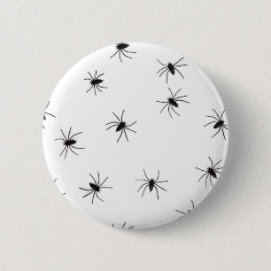 Badge Rond 5 Cm araignées