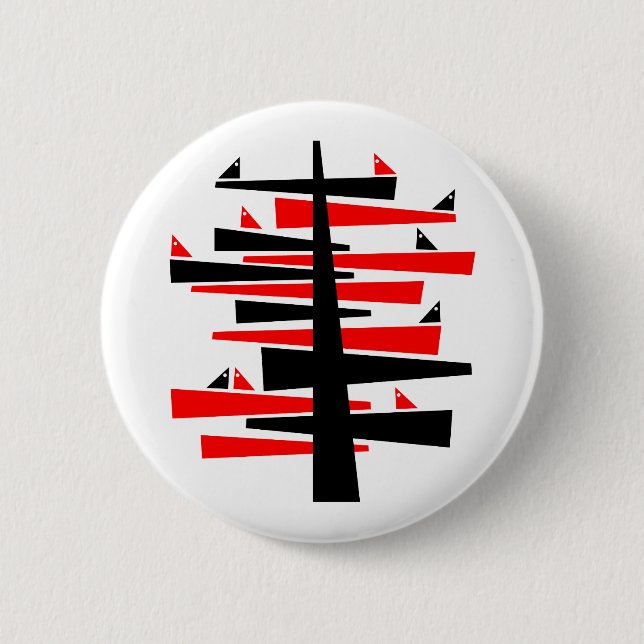 Badge Rond 5 Cm Arborescence de conversation (Devant)