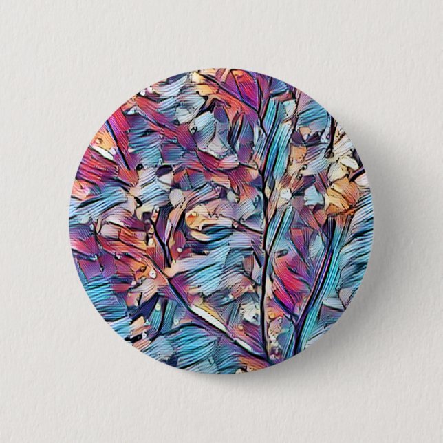 BADGE ROND 5 CM ARBRE ABSTRAIT (Devant)