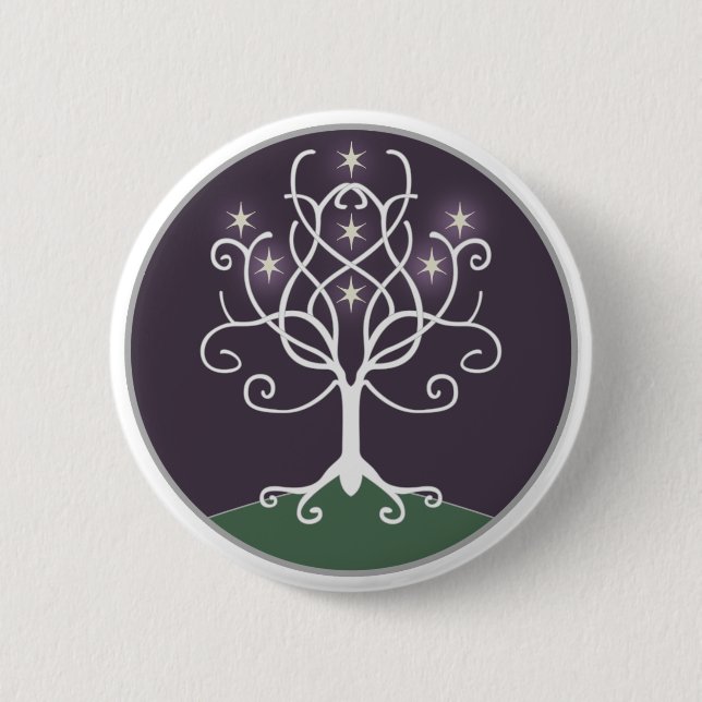 Badge Rond 5 Cm Arbre d'espoir (Devant)