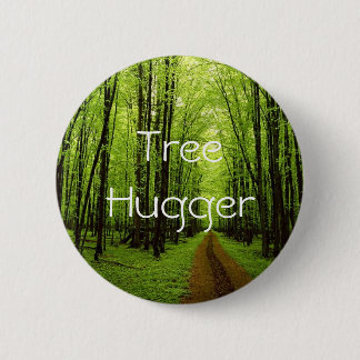 Badge Rond 5 Cm Arbre Hugger