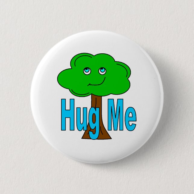Badge Rond 5 Cm Arbre Hugger (Devant)