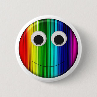 Badge Rond 5 Cm Arc-en-ciel