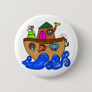 Badge Rond 5 Cm Arche de Noahs