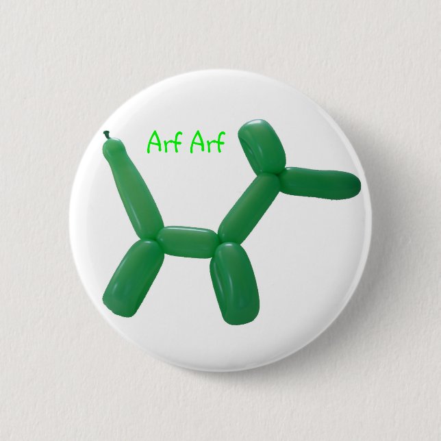 Badge Rond 5 Cm Arf Arf (Devant)