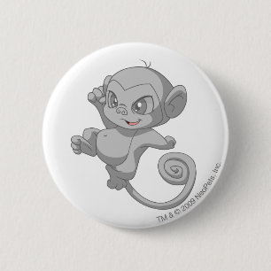 Badge Rond 5 Cm Argent de Mynci