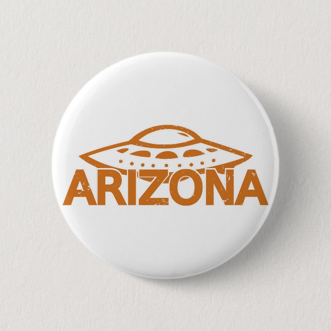 Badge Rond 5 Cm Arizona UFO (Devant)