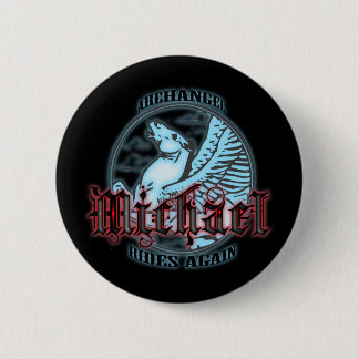 Badge Rond 5 Cm Arkhangel Michael