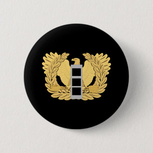 Badge Rond 5 Cm Armée - Adjudant-chef - W03 - Appartement - Aigle