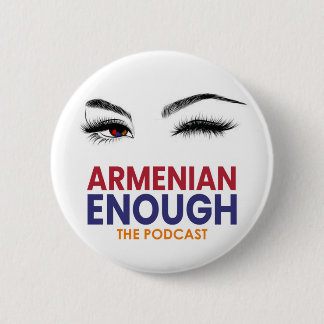 Badge Rond 5 Cm Arménien assez de Pin