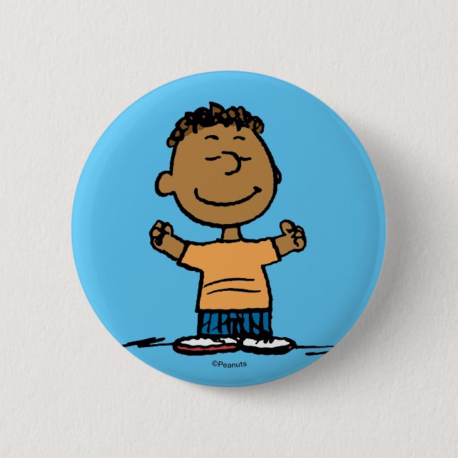 Badge Rond 5 Cm Armoiries de Franklin (Devant)