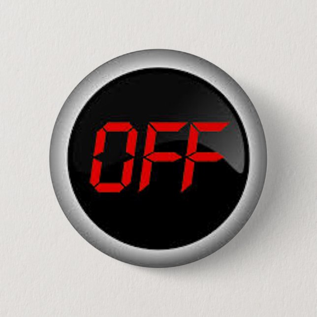 Badge Rond 5 Cm arrêter (Devant)