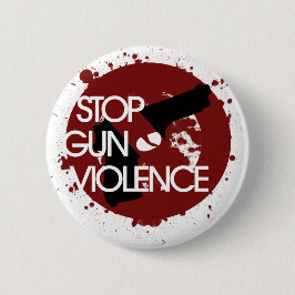 Badge Rond 5 Cm Arrêter la violence armée