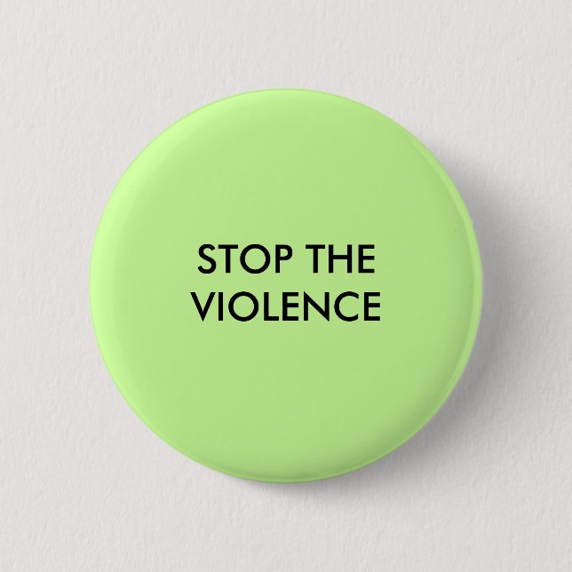 BADGE ROND 5 CM ARRÊTEZ LA VIOLENCE (Devant)