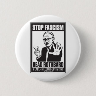 Badge Rond 5 Cm Arrêtez le fascisme
