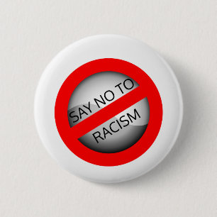 Badge Rond 5 Cm Arrêtez le racisme