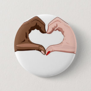 Badge Rond 5 Cm Arrêtez le racisme