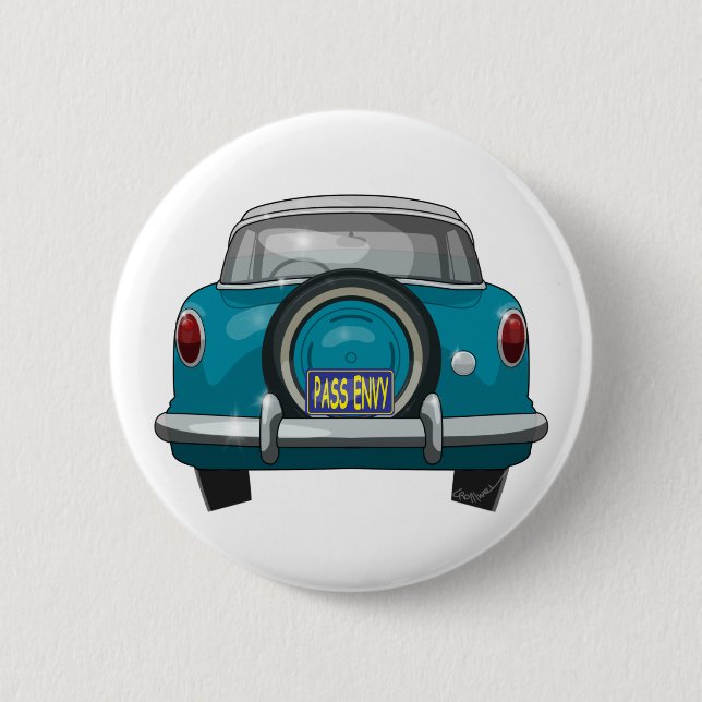 Badge Rond 5 Cm Arrière 1957 métropolitain (Devant)