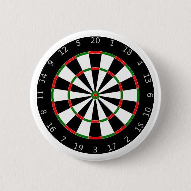 Badge Rond 5 Cm Arrière - plan de cible (Devant)