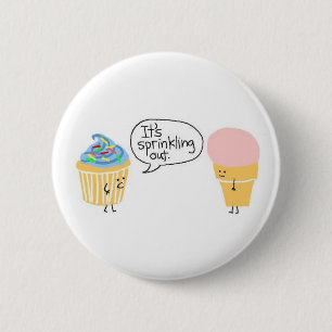Badge Rond 5 Cm Arrose