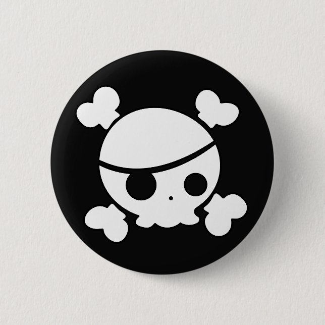 Badge Rond 5 Cm Arrr pin (Devant)