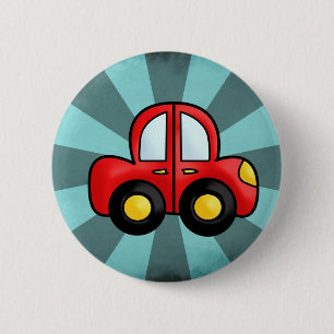 Badge Rond 5 Cm Art Automobile Classique Impression Automobile Rét