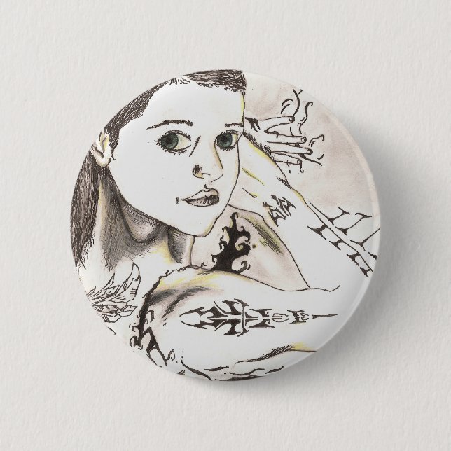 Badge Rond 5 Cm Art de corps (Devant)
