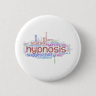 Badge Rond 5 Cm Art de mot d'hypnose