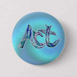 Badge Rond 5 Cm Art du mot