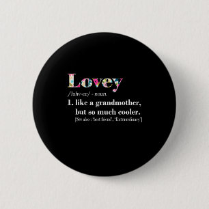 Badge Rond 5 Cm Art Mère   Love Like Grand-Mère Mais tant