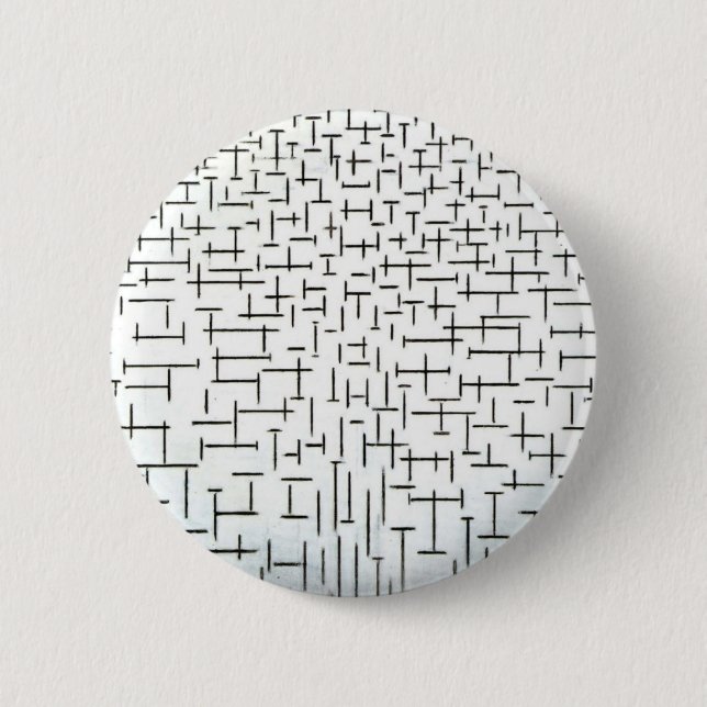 Badge Rond 5 Cm Art moderne de Piet Mondrian (Devant)