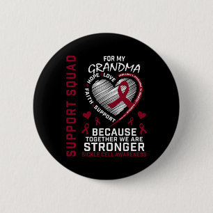 Badge Rond 5 Cm Articles de sensibilisation à la drépanocytose de