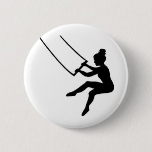 Badge Rond 5 Cm artiste de trapèze
