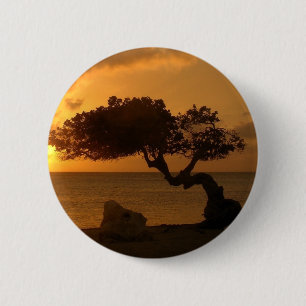 Badge Rond 5 Cm Aruba Sunset Divi Divi Tree