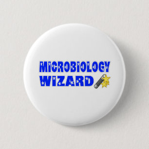Badge Rond 5 Cm Assistant Microbiologie