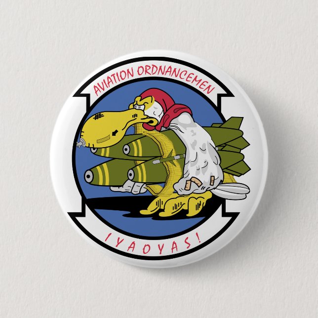 Badge Rond 5 Cm Association des commanditaires de l'aviation (Devant)