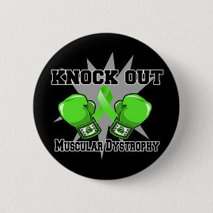 Badge Rond 5 Cm Assommez la dystrophie musculaire